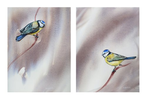 Birds by Alla Vlaskina