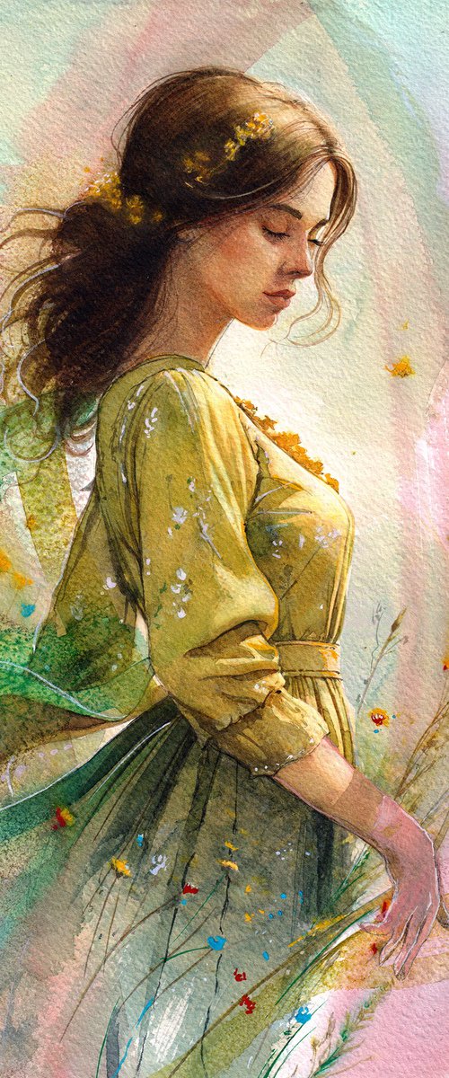 Girl on the last summer day by REME Jr.