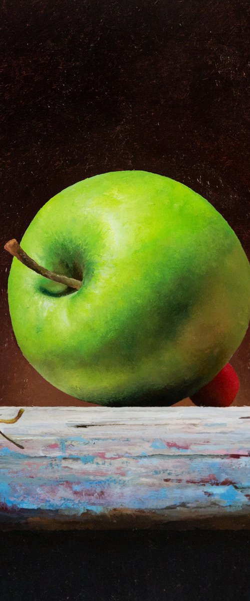 "Green Apple And Berries" by Alexey Merzlikin