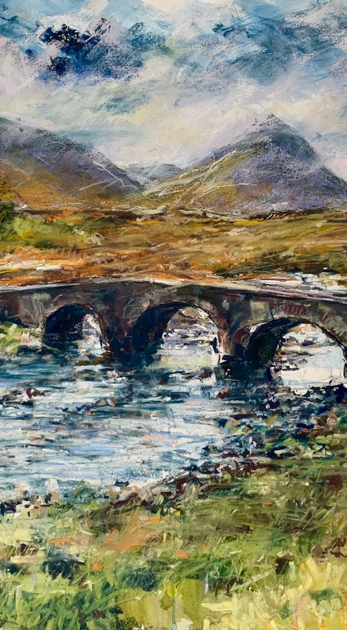 The Old Bridge, Sligachan by Andrew Moodie