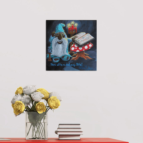 There Will Be No Dust On My Bible!