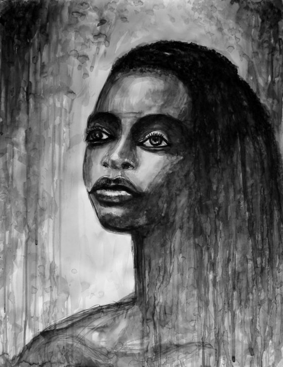 African Girl Portrait
