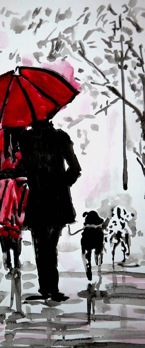 Sweetheart V / 42 x 29.7 cm by Alexandra Djokic