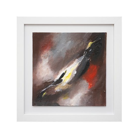 Abstract Energy Fiery Yellow