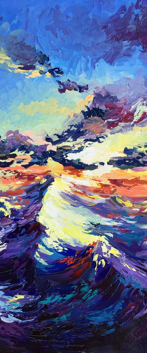 "The sun is setting" by OXYPOINT