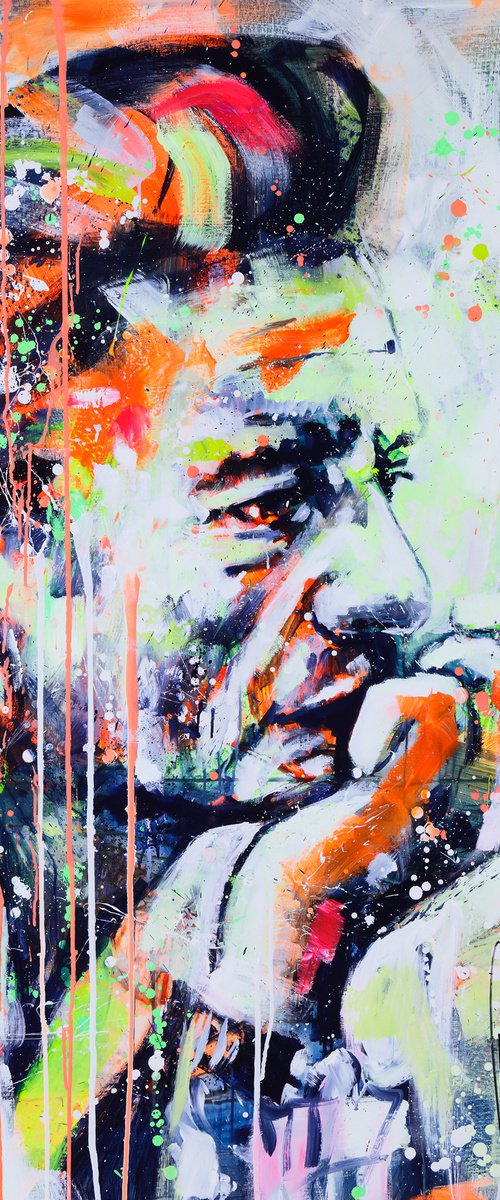 Johnny Cash by Marta Zawadzka