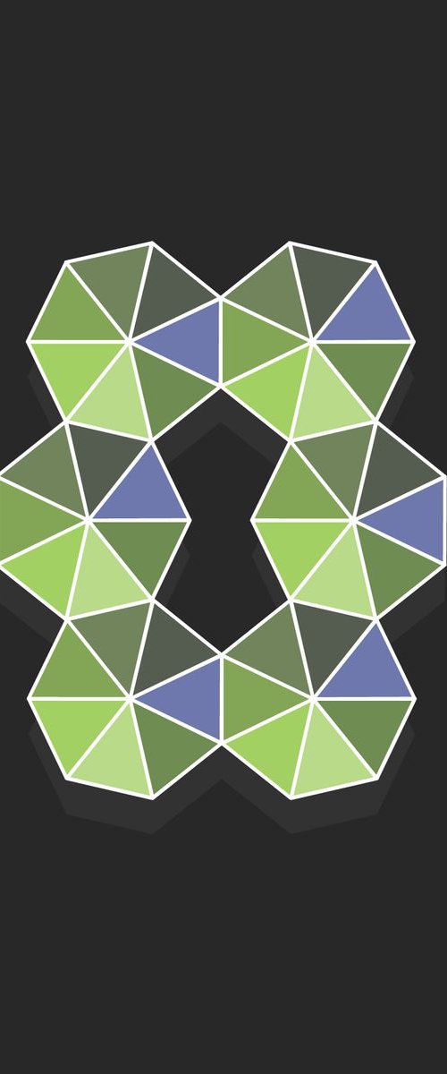 hexagons 6 by 6 by David Gill