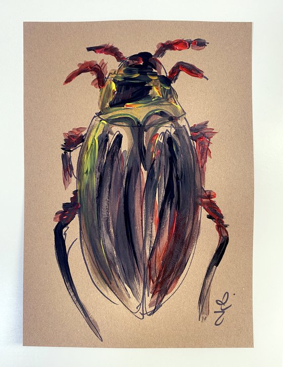 Colorful Scarab