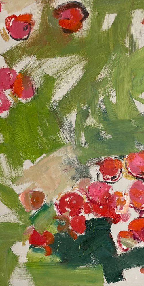 Red apples by Lilia Orlova-Holmes