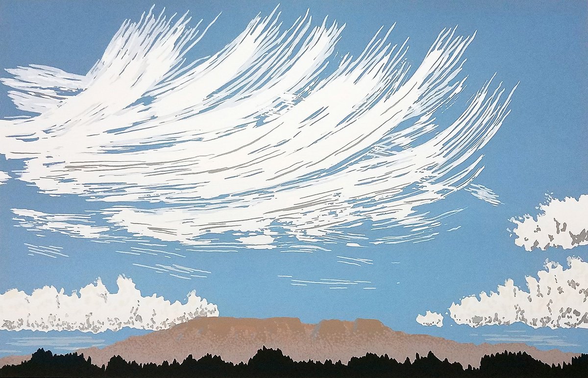 Cirrus Cloudscape by Francis Stanton