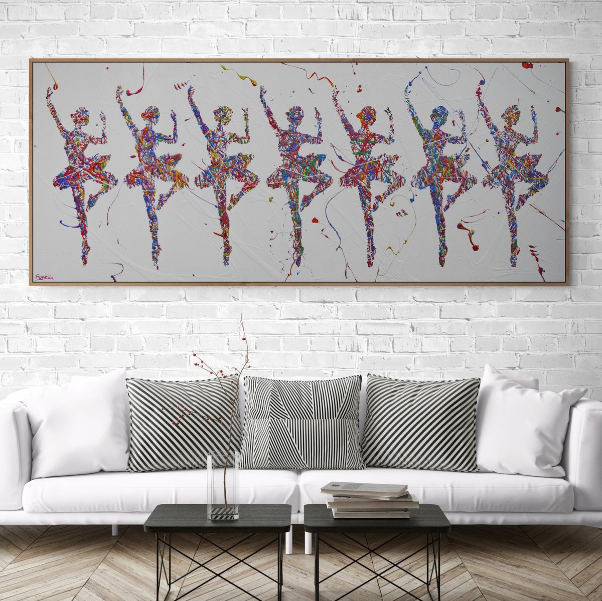 Urban And Pop Acrylic Painting , The Nutcracker Seven By Franko, 94 X 39, Artwork For Sale On Artfinder