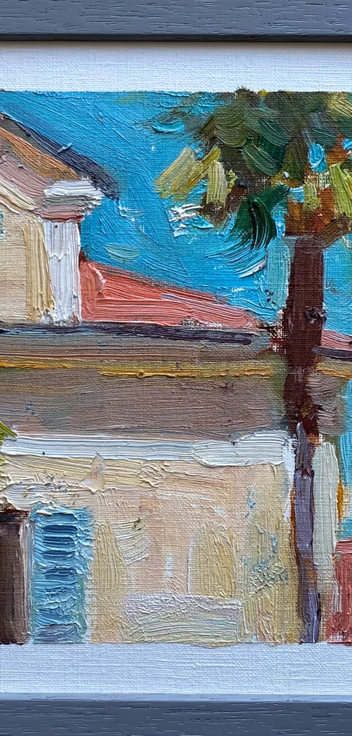 Isola Bella cafe. Italy by Nataliia Nosyk
