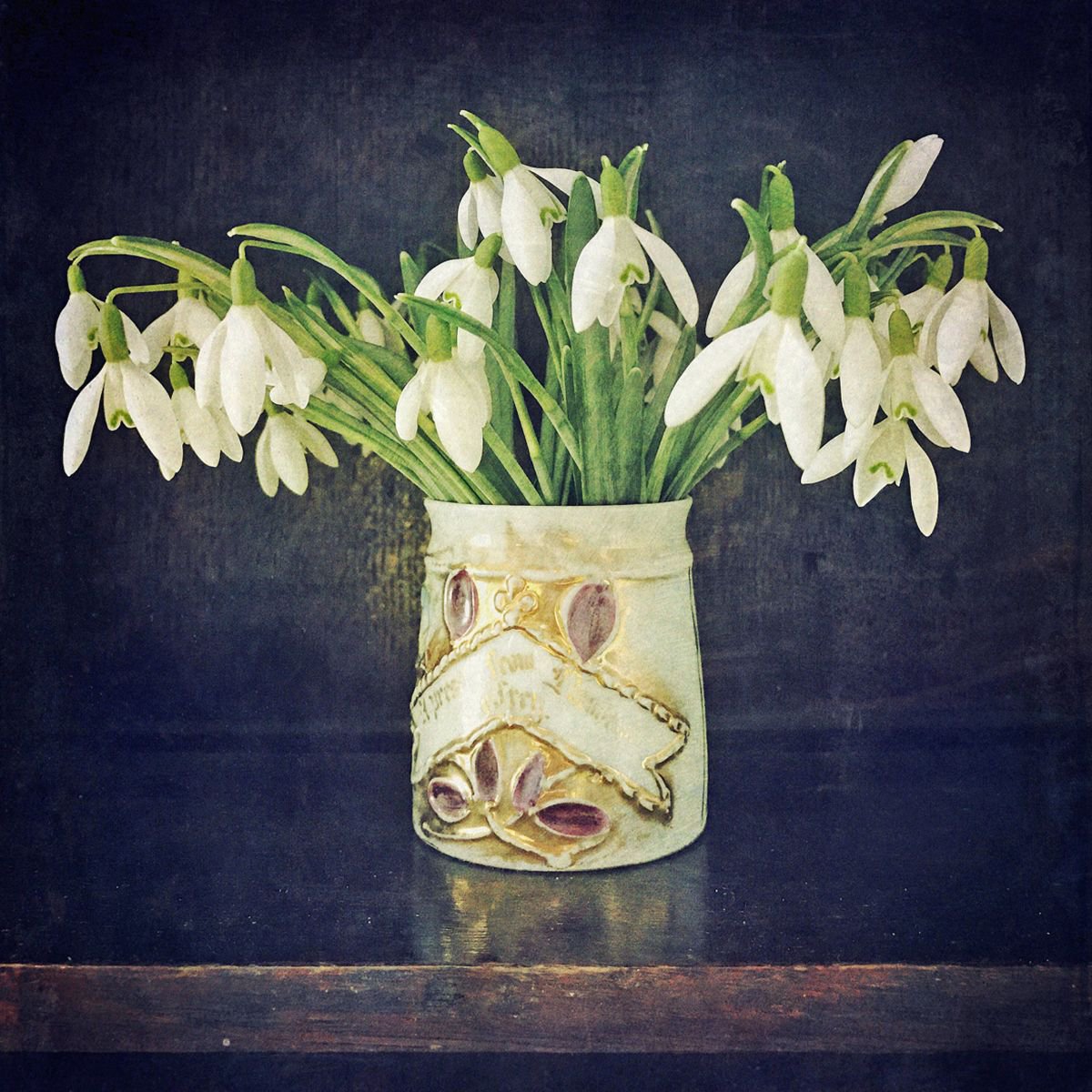 JUG OF SNOWDROPS by SARAH PARSONS