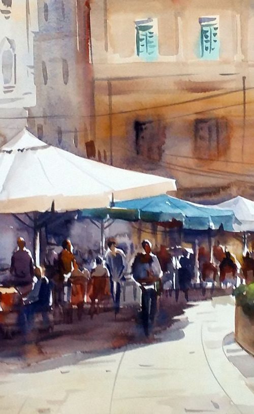 Morning Cafe by Samiran Sarkar