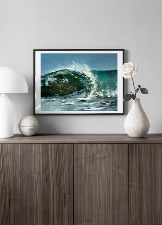 Emerald wave