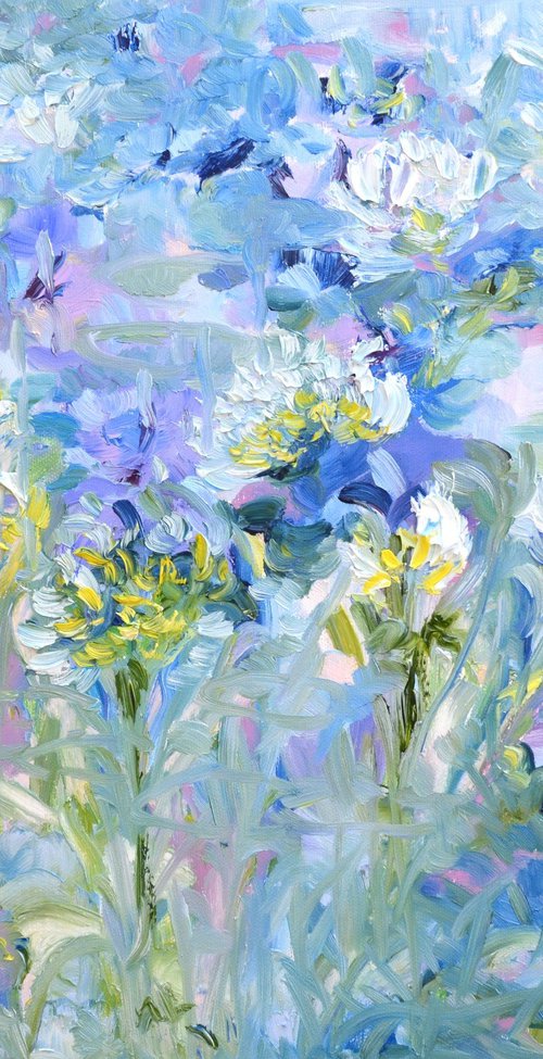 Violet Lily by Lesley Blackburn