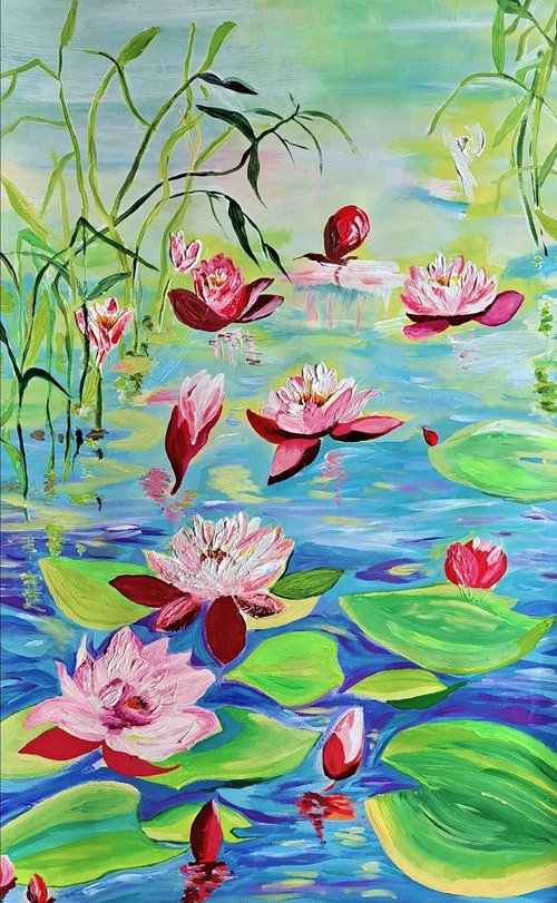 "Water lilies" by Sanja Jancic