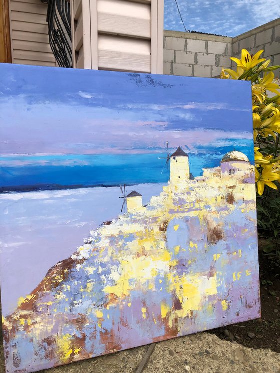 Santorini. Evening