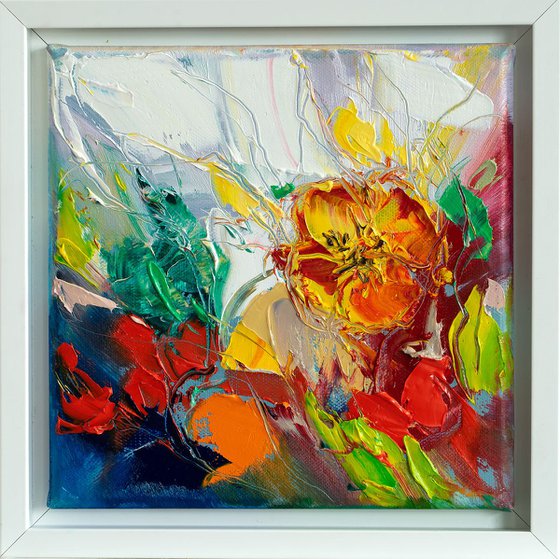 'Pansy' Framed