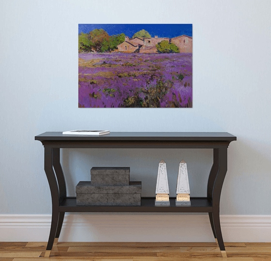 French Village. Lavender