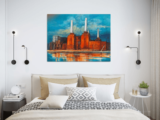 Battersea Power Station new Directions London Cityscape