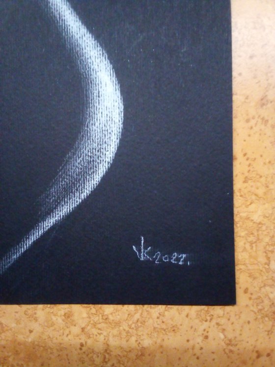 Nude noir #248 (21X29)cm