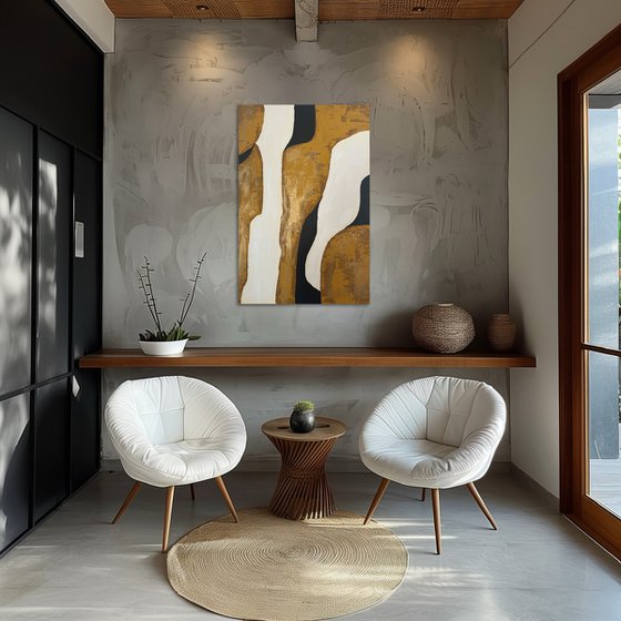 Golden River 60x90x2 cm