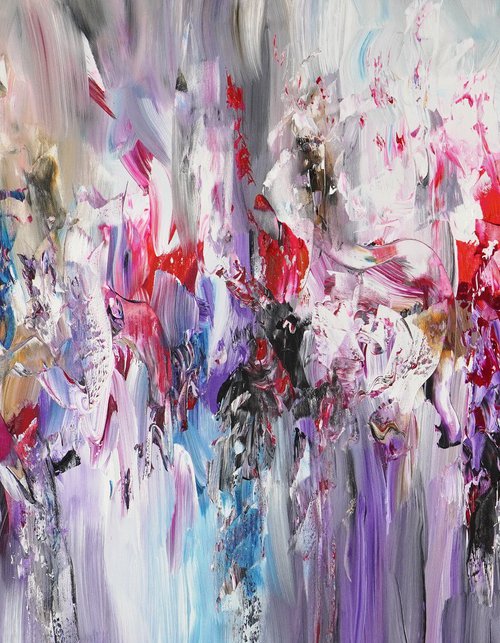 Magenta Black Symphony C 1 by Peter Nottrott