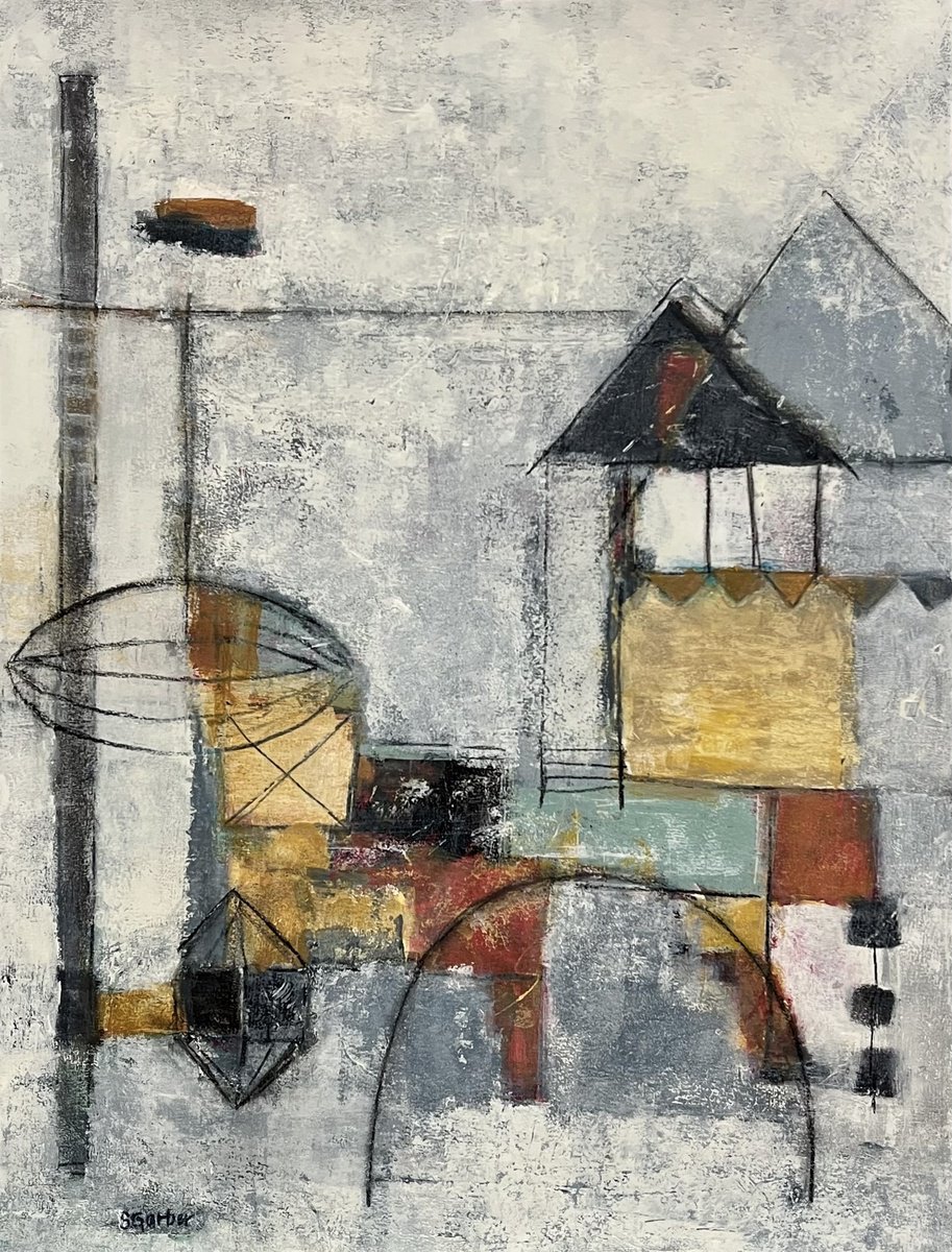 Paper Pagoda By Shellie Garber, 18 X 24, Artwork For Sale On Artfinder