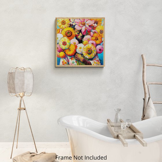 Flower Girl – Floral Portrait