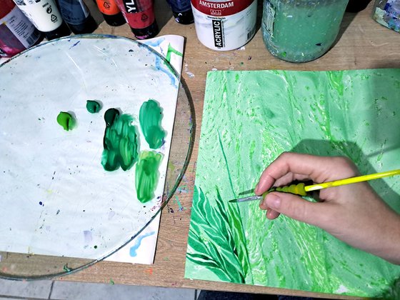 Set of 4 «Tropical Retreat»