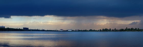 The sky curtain.