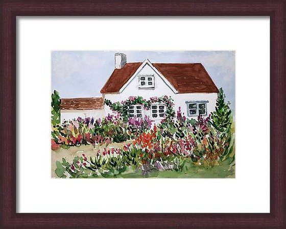 Set of Two English Cottages