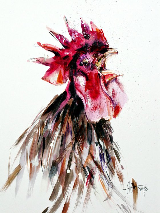 cock 30 x 40 cm