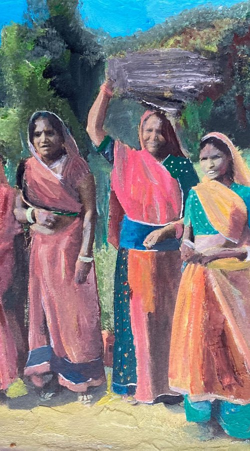 Women In India by Andrew  Reid Wildman