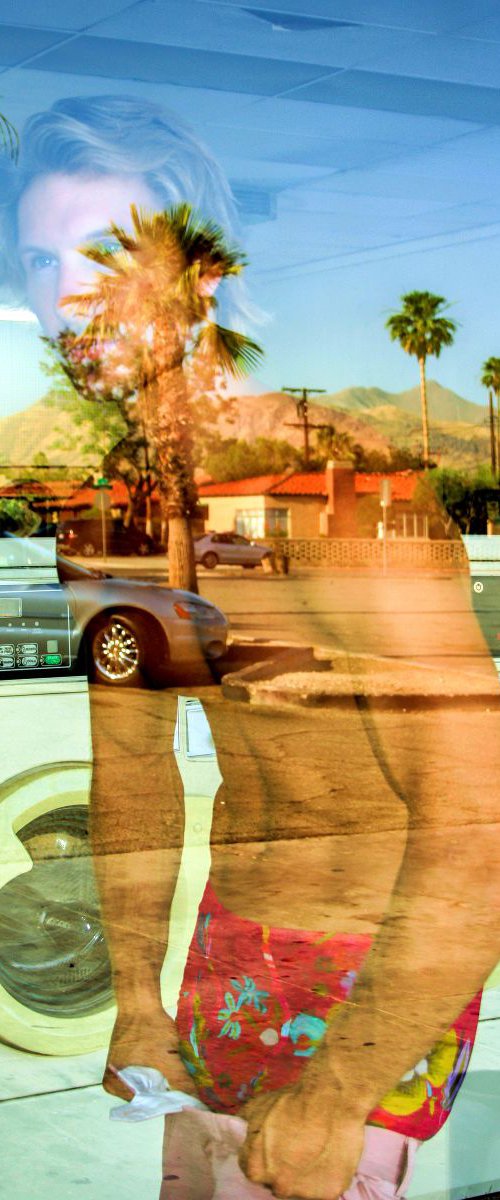 LONESOME LAUNDERER Palm Springs CA by William Dey