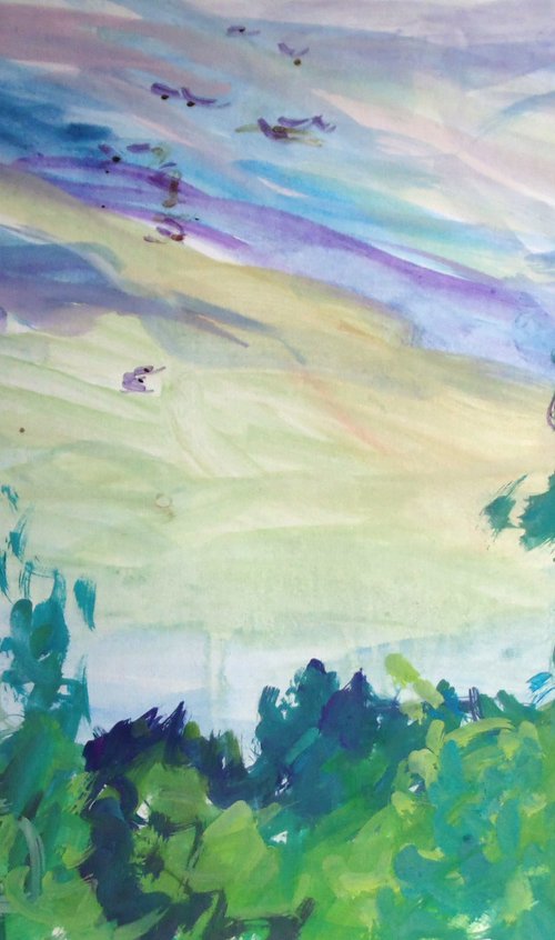 Gouache world. 29.07.2018 No. 6 by Alexander Shvyrkov