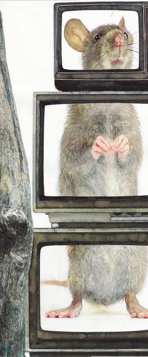 Mouse TV star by REME Jr.