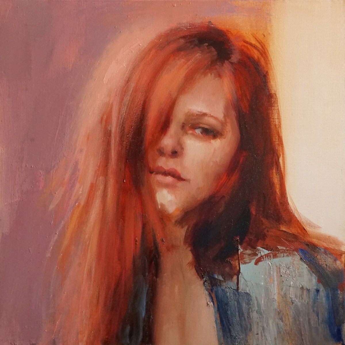 Redhead sweet girl by Manuel Leonardi