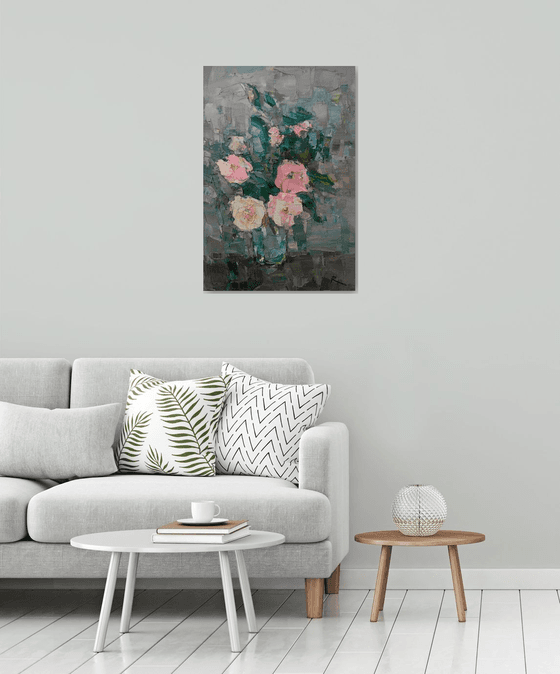 LATE ROSES ( LARGE )
