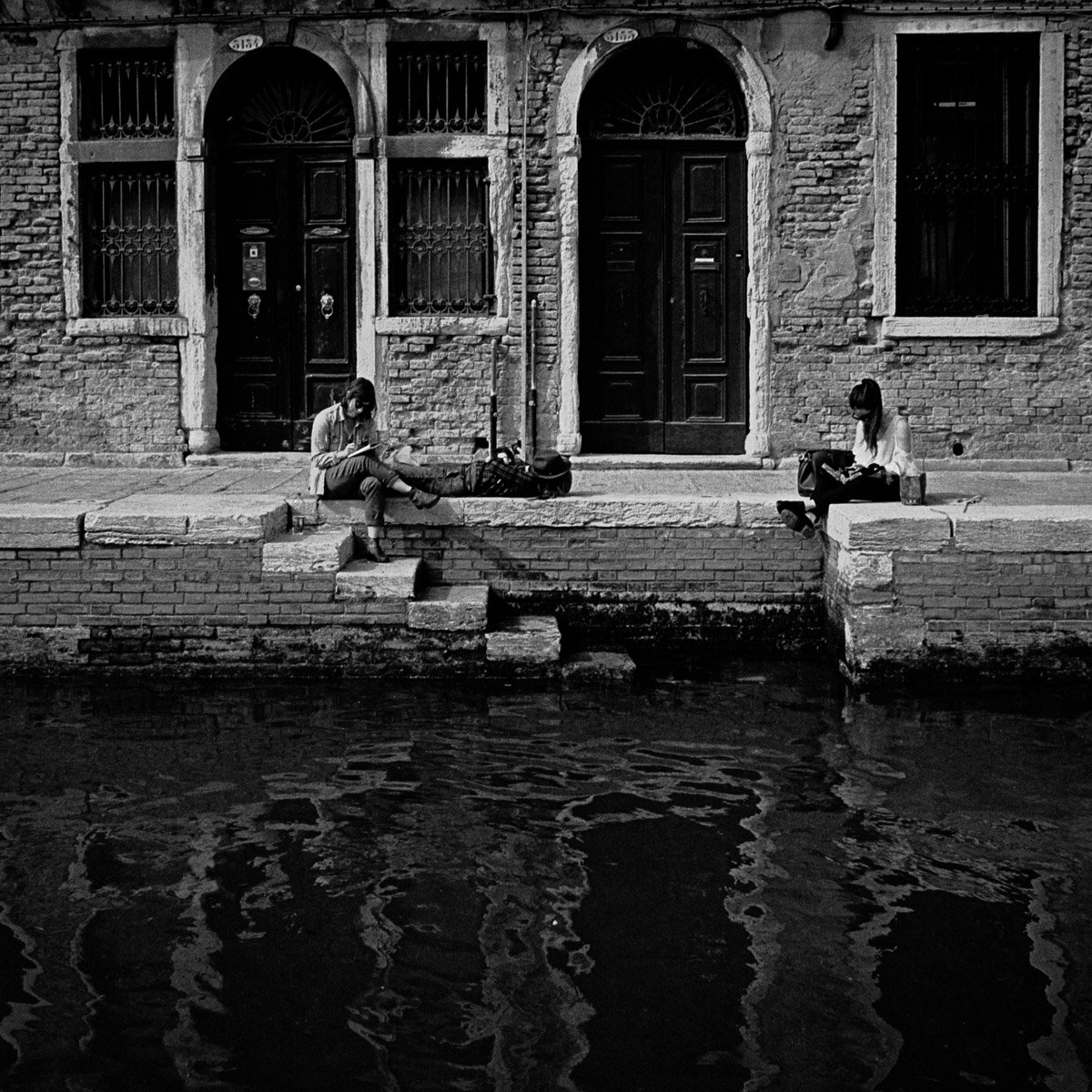 Reflections Venice by John Rochester