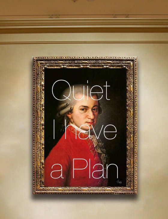 Quiet I Have a Plan Free Shipping