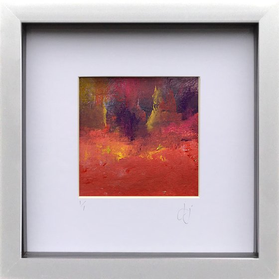 Edit 2.11 - Framed abstract painting