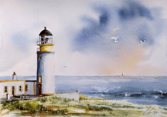 Tiumpan Head Lighthouse.