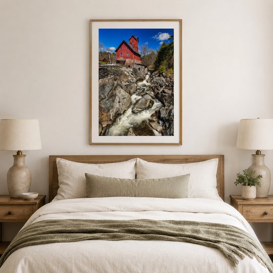 The Old Red Mill, Jericho, Vermont, 29 x 43