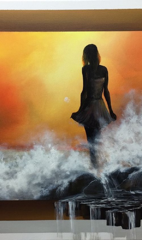 3D sunset by Eka Peradze