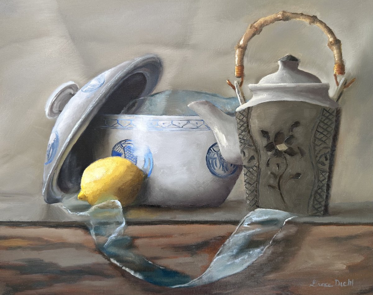 A Ribbon of Blue and a Squeeze of Lemon by Grace Diehl