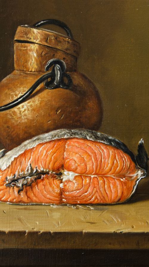 Still life with fish by Daria Galinski