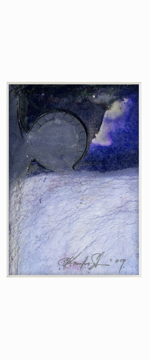 Dark Mystery 2 - Small painting by Kathy Morton Stanion by Kathy Morton Stanion