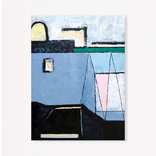 Haus (30"x40" | 76x101 cm) by Hyunah Kim